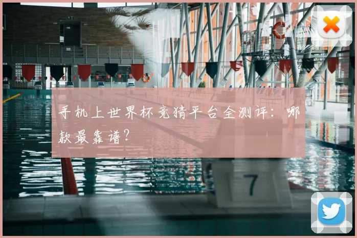 手机上世界杯竞猜平台全测评:哪款最靠谱?